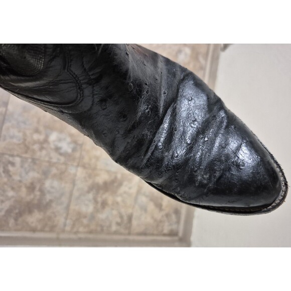 Remington Black Men’s Ostrich Size 10 D Cowboy Boots Pre-Owned main image 14